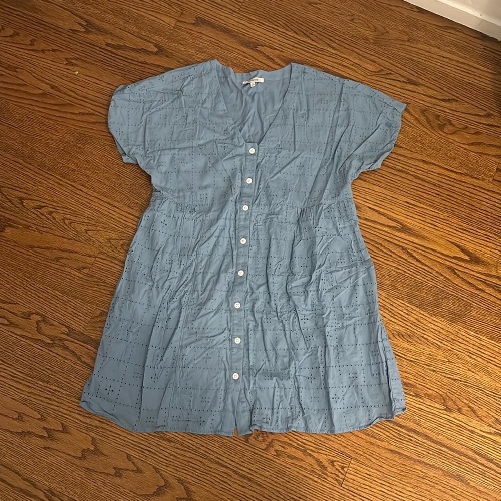 Blue Madewell dress